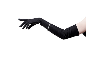 Satin Gloves