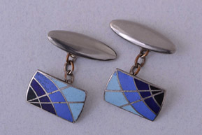 Art Deco Geometric Cufflinks