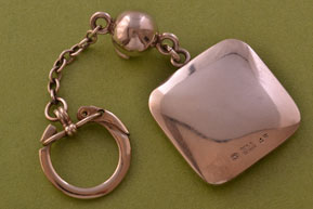 Silver Vintage Georg Jensen Keyring