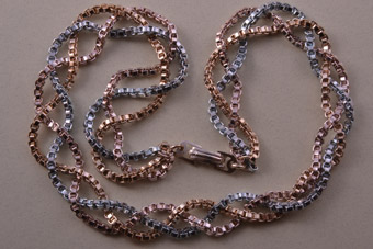 Aluminium Vintage Necklace