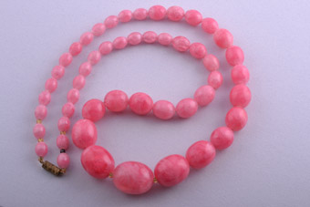 Plastic 1950's Pink Necklace