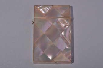 Mother-Of-Pearl Victorian Visiting Card Case