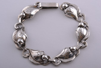 Silver Retro Mexican Bracelet