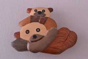 Wooden Vintage Hair Clip