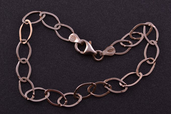 Silver Modern Link Bracelet