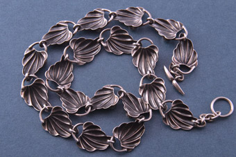 Silver Retro Necklace