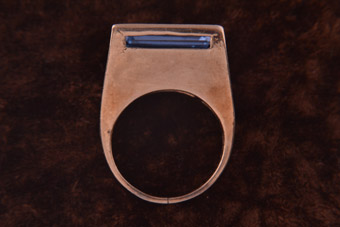 9ct Gold Retro Ring