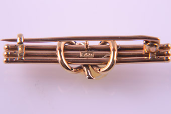 Gold Victorian Brooch