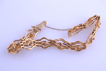 Gold Victorian Bracelet