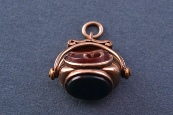 Gold Victorian Swivel