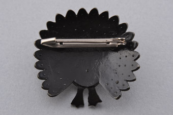 Vintage Peacock Brooch