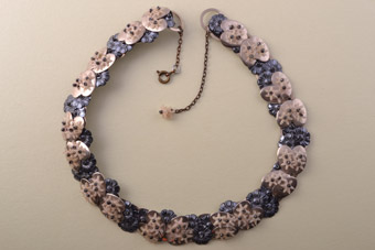 Vintage Necklace With Sequins