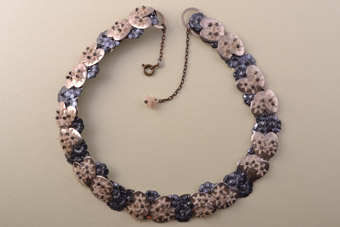 Vintage Necklace With Sequins