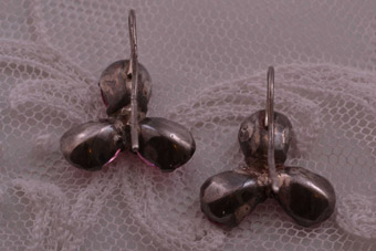 Foiled Crystal Earrings