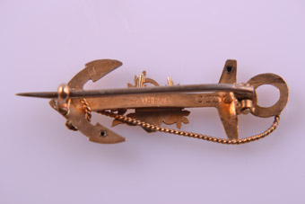 Gold Victorian Brooch