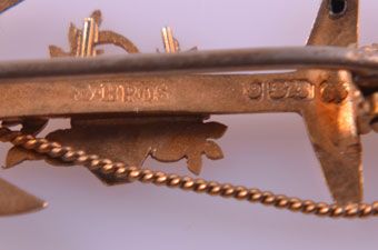 Gold Victorian Brooch