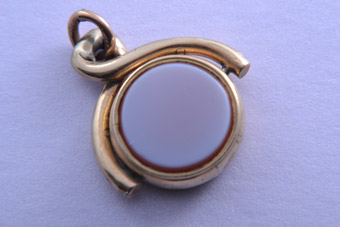 Gold Victorian Swivel