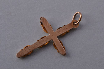 Gold Vintage Cross