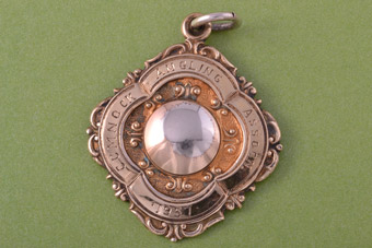 Silver Vintage Medal