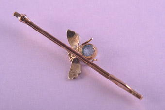 9ct Gold Edwardian Brooch