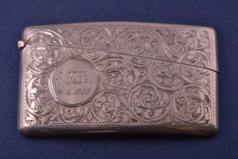 Silver 1910's Lady's Card Case