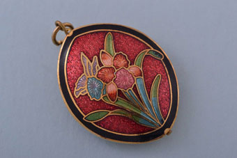 Enamel Vintage Pendant