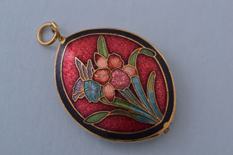 Enamel Vintage Pendant