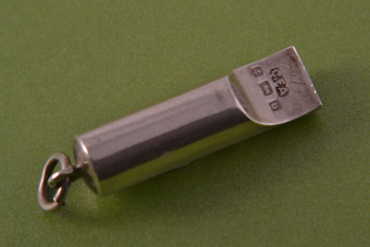 Silver Edwardian Whistle