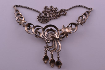 Silver Vintage Necklace