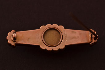Gold Victorian Brooch