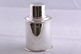 Silver 1910 Tea Caddy