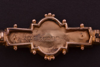 Gold Edwardian Brooch