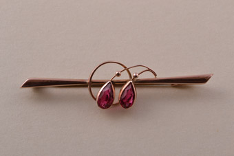 9ct Gold Edwardian Brooch