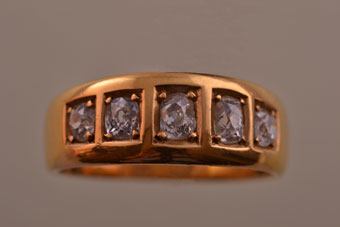 Gold Victorian Ring