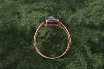 18ct Gold Art Deco Ring