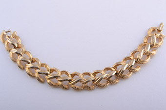 Gilt Retro 1960's Bracelet