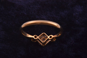 Gold And Platinum Ring