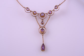 Gold Victorian Necklace