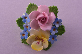 China Vintage Brooch