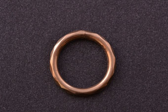 Gold Victorian Split Ring