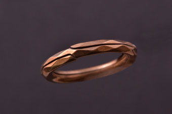 Gold Victorian Split Ring