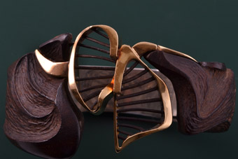 Modernist African Bangle
