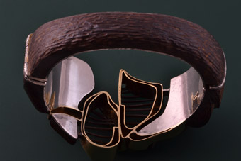 Modernist African Bangle