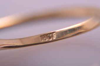 18ct Gold Vintage Ring
