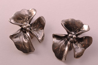 Vintage Floral Earrings