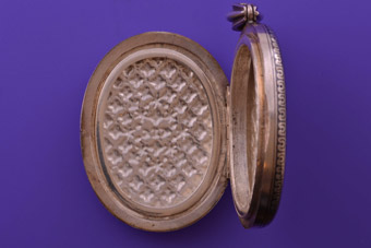 Niello Victorian Locket