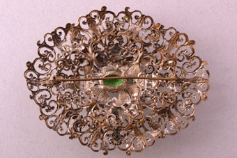 Vintage Filigree Brooch