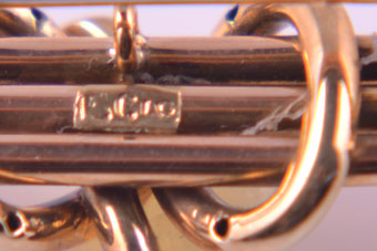 Gold Victorian Brooch