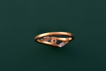 Platinum And Gold Ring