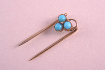 Gold Victorian Hair Pins